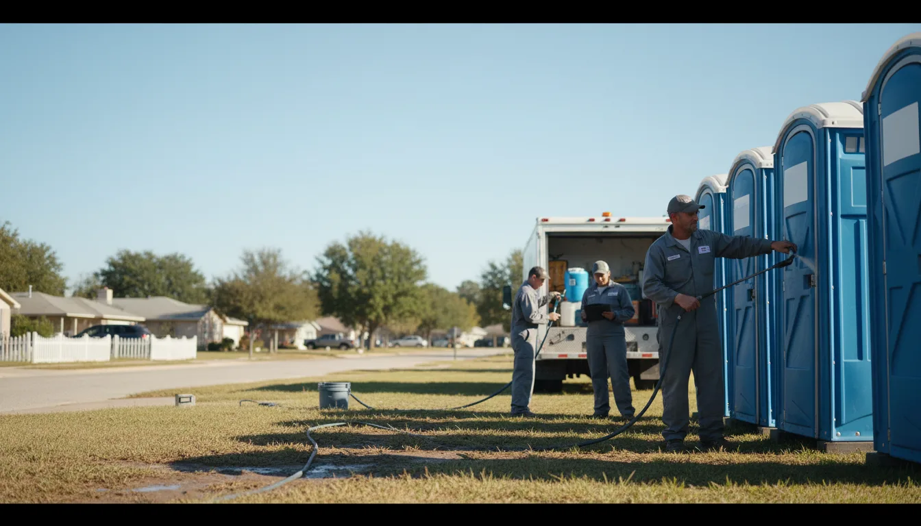 Long-Term Portable Toilet Rental in Nilwood, IL near me